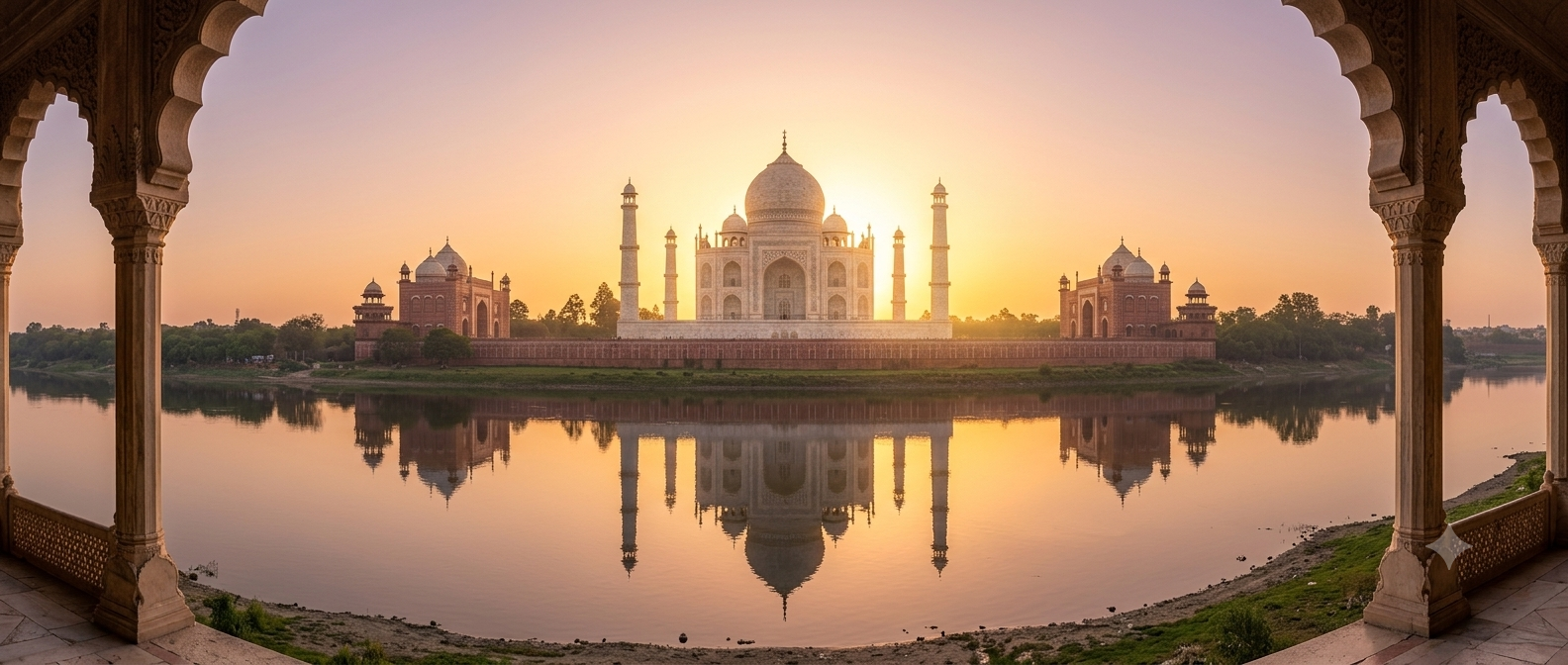 Sunrise Taj Mahal