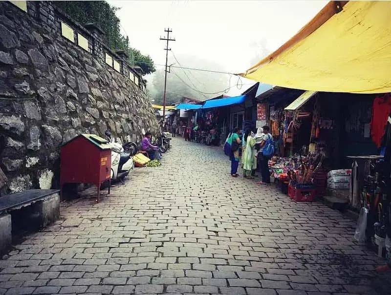 Kasauli Mall Road